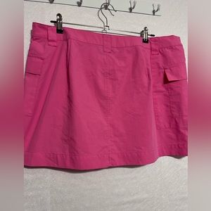 Future Collective Wrap Pink Skirt with Pockets